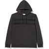 JACK & JONES Jjnew Adam Sweat Hood Maglia di Tuta, Grigio Scuro mélange, L Uomo
