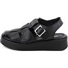 Mumka Donna Sandal, Nero, 39 EU, Nero, 39 EU