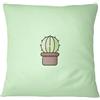 Bona Basics, Fodera decorativa per cuscino, decorazione domestica per divano, caffetteria, Dimensioni: 45X45 cm, colore: verde chiaro