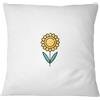 Bona Basics Federa Decorativa, Poliestere, Bianco, 60 x 60 cm