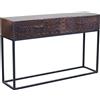 MIlani Home MANTRA - consolle con decoro legno e ferro
