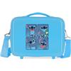Disney Fun Stitch Nececer Adattabile, Taglia unica, blu, Taglia unica, Necessità adattabile