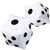 JOFONY 13 pollici gigante cubo gonfiabile piscina giocattolo per giochi di prato all'aperto giochi da pavimento confezione da 2