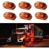 DREAMIZER LED Luci Laterali per Auto, 12V-30V Lampada Indicatore, Indicatore anteriore laterale, 6 Pezzi luci di posizione per Rimorchio, Furgoni, Roulotte, Autocarri, Camper, Autobus, Pickups