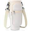 MultiValue Porta Borraccia con Tracolla per Stanley Cup, Porta Bottiglia D'acqua alla Moda con Tracolla e Tasca per Telefono Borsa per Bottiglia D'acqua Adatta a Bicchieri Stanley da 40oz