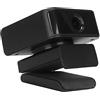 Bewinner Webcam Full HD 1080P con Microfono, Videocamera per Computer con Rotazione a 360 Gradi, Webcam Video Widescreen da 130 Gradi, Videocamera Web USB Flessibile per Videoconferenza, Trasmissione in Dirett