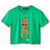 Desigual Maglietta a Maniche Corte T-Shirt, Verde, M Donna