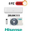 Hisense 5PZ Climatizzatori Hisense Serie EASY SMART 9000 BTU Inverter CA25YR03G + CA25YR03W R-32 Wi-Fi Optional