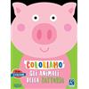 Raffaello Ragazzi Coloriamo gli animali. La fattoria. Con stickers