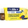 ZETA FARMACEUTICI SPA Prolife D 1000 - Integratore di Fermenti Lattici e Vitamina D - 10 Flaconcini x 8 ml