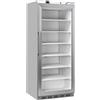 CoolHead Armadio Congelatore Verticale con Porta a Vetro QNXG600 - Rivestimento in Acciaio - Capacità Lt 600