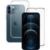 PanzerGlass Custodia telefono trasparente & pellicola protettiva | PanzerGlass™ | iPhone 12 Pro Max
