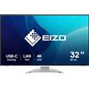 EIZO FlexScan EV3240X-WT Monitor PC 80 cm (31.5) 3840 x 2160 Pixel 4K Ultra HD LCD Bianco GARANZIA ITALIA