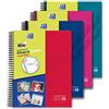 Oxford Confezione da 5 Europeanbook 4 Write & ERASE SCHOOL CLASSIC TE A4+ 120H 5X5 con scritta