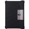 Custodia Compatibile con Lenovo Yoga Tab Plus/Yoga Pad Pro 12.7 Pollici con Auto Wake/Sleep, Flip cover in Pelle PU, Protettiva con Tre Pieghevoli e Supporto Rigido, Rosso