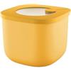 Guzzini - Kitchen Active Design, STORE&MORE BIO, Contenitore Ermetico Alto per Frigo/Freezer/Microonde (S) - Giallo Mango, 12,2 x 12,2 x h9,8 cm | 750cc - 170722236
