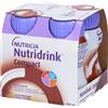 Nutridrink Compact Integratore Gusto Cioccolato 4x125 ml