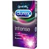 Durex Intense Preservativi Con Rilievi e Nervature Stimolanti 6 Pezzi