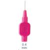 TePe Original Rosa Scovolino Per Pulizia Interdentale Misura ISO 0 Filo 0,4 mm 6 Pezzi