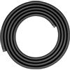 CORSAIR Hydro X Series XT Softline Tubo Flessibile a Rete - Tagliabile su Misura - Gomma EPDM Resistente - Nero