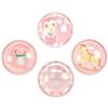 16 PEZZI Calamita magnete bambina baby rosa decorazione bomboniera nasci 01YO