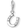 Thomas Sabo Ciondolo da Donna, Argento 925, Horseshoe Charm