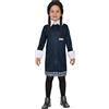 Ciao-Costume Mercoledì Addams Family, 5-7 anni Ragazza, Blu scuro, 11143.5-7