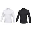 Liabel Pack 2 Lupetto Uomo Cotone Interlock Caldo Vari Colori (Bianco - Nero - 8 / 3XL)