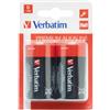 VERBATIM Pila torcia - D - 49923 - alcalina - Verbatim - blister 2 pezzi (unità vendita 1 pz.)