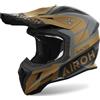 Airoh Casco Moto Cross Enduro Airoh AVIATOR ACE 2 SAKE Oro Opaco