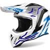 Airoh Casco Moto Cross Enduro Airoh AVIATOR ACE 2 GROUND Blu Lucid