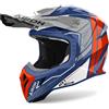 Airoh Casco Moto Cross Enduro Airoh AVIATOR ACE 2 ENGINE Cerulean