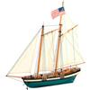 Artesanía Latina - Modellino di Nave in Legno - Goletta Americana Virginia (American Schooner) - Modello 22115, Scala 1:41 - Modelli da Assemblare - Livello Principiante