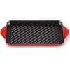 LE CREUSET GRIGLIA IN GHISA RETTANGOLARE 32x22 CM, EVOLUTION ROSSO CHERRY (CILIEGIA)