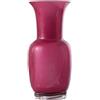 VENINI SPA VASO OPALINO IN VETRO DI MURANO 706 MAGENTA, M - h 36 x l 17 cm, 2.7 kg