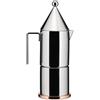 ALESSI CAFFETTIERA MOKA, LA CONICA 90002 3 TAZZE - 15 cl, 7 x 23 cm