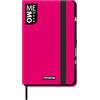 Mitama Taccuino Large FUCSIA - MEMO BOOK - NOTEBOOK - Copertina Soft Touch - Tasca interna + Matita Inclusa - Fogli a Righe - 13 x 21 cm, Per ragazzi e adulti, Ufficio e tempo libero