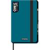 Mitama Taccuino Large PETROLIO - MEMO BOOK - NOTEBOOK - Copertina Soft Touch - Tasca interna + Matita Inclusa - Fogli a Righe - 13 x 21 cm, Per ragazzi e adulti, Ufficio e tempo libero