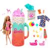 Barbie - Pop Reveal Sorprese Profumate Serie Frutta, Set Regalo con Bambola e Cucciolo profumati Cambia Colore, Sabbia modellabile e 15 Accessori a Sorpresa, Giocattolo per Bambini, 3+ Anni, HRK57