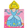 Rayson Asciugamano Bambini Bambino Microfibra Telo Bambini Poncho Bagno Asciugamano Mantello Spiaggia per Ragazze Ragazzi(Principessa)