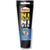 Pattex | Colla Ni Chiodi Ni Viti Resistente all'Acqua Multimateriale (tubo da 142 g) - Colla di fissaggio a tenuta immediata per interni ed esterni - sigillante bianco flessibile e riposizionabile