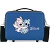 Disney Fun Stitch Nececer Adattabile Viola 29 x 21 x 15 cm Rigido ABS 9,14 L 0,8 kg, Viola, Taglia unica, Necessità adattabile