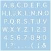 Rayher Mascherina, Scrittura 2, 30X30 Cm, Busta 1 Pz, 3836300
