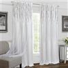 Achim Soft Window Panel Tenda a Pannello con Tasca per Asta in salice, Misto Poliestere, Bianco, W 42 x L 84 (1 Panels)