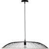 LUSSIOL Sospensione 60 W, Métal/Rotin