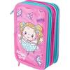 ASTUCCIO SCUOLA PAW PATROL MULTISCOMPARTO 3 ZIP PORTACOLORI GIOTTO -  1004E9788