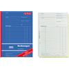 Herlitz 1932862 Libro contabile A5, 305 2 x 40 fogli, copia senza carbone, confezione da 4