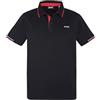 Schott NYC Psdevon - Polo da Uomo, Nero, M