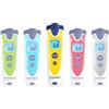 VEROVAL Baby, termometro a infrarossi 3 in 1, termometro digitale per bambini, ideale per misurare la febbre a casa, misurazione rapida e precisa della temperatura corporea, senza contatto, colore