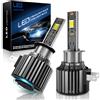 LTPAG Lampadine H1 LED, Nuovo 72W 12000LM Fari Abbaglianti o Anabbaglianti  per Auto - Kit Sostituzione per Luci Alogene o Lampade Xenon Luci Luminosa  12V-24V 6000K Bianco - 2 Anni Di Garanzia 